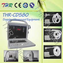 Escáner de ultrasonido Doppler color 3D portátil Thr-CD580